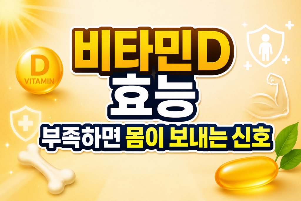 비타민D효능