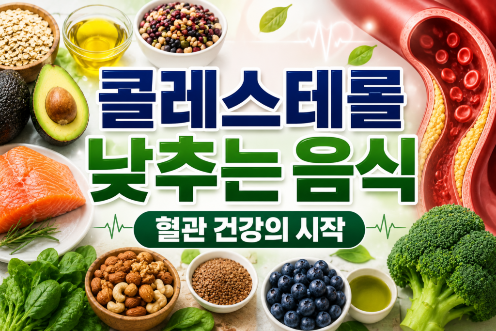 콜레스테롤 낮추는 음식