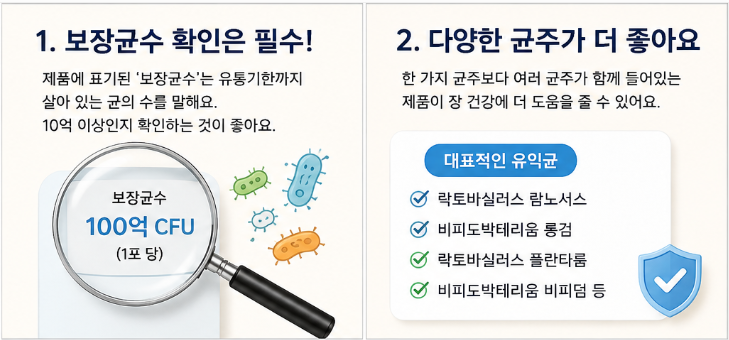 어린이 유산균, 연령에 맞는 형태를 선택하세요