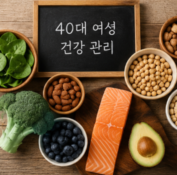 40대 여성 필수 영양제, 꼭 살펴봐야 하는 영양소